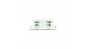 Spectrum 3-Fase Inbouw spanningsrail toebehoren - Koppelstuk - i-connector - Wit Spectrum 3-Fase Inbouw spanningsrail toebehoren - Koppelstuk - i-connector - Wit