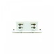 Spectrum voor de installateur 3-Fase Inbouw spanningsrail toebehoren - Koppelstuk - i-connector - Wit