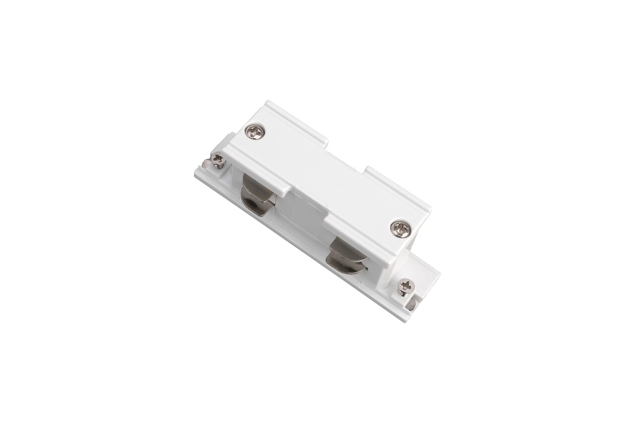 Spectrum voor de installateur 3-Fase Inbouw spanningsrail toebehoren - Koppelstuk - i-connector - Wit