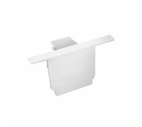 Spectrum voor de installateur LED Inbouw 3-Fase Rail - Eindstuk - Wit - Uitsluitend voor instucen