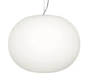 Flos Flos Hanglamp Wit Glo-Ball M - Ø45cm - 1-Lichts E27 Fitting | Designlamp Jasper Morrison