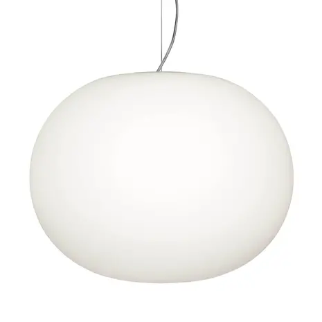 Flos Flos Hanglamp Wit Glo-Ball M - Ø45cm - 1-Lichts E27 Fitting | Designlamp Jasper Morrison