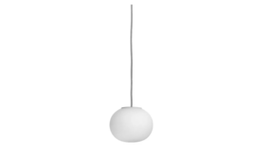Flos Flos Hanglamp Wit Glo-Ball S Mini - Plafondlamp Ø11.2cm - 1-Lichts G9 Fitting | Designlamp Jasper Morrison