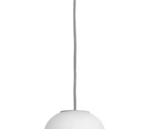 Flos Flos Hanglamp Wit Glo-Ball S Mini - Plafondlamp Ø11.2cm - 1-Lichts G9 Fitting | Designlamp Jasper Morrison