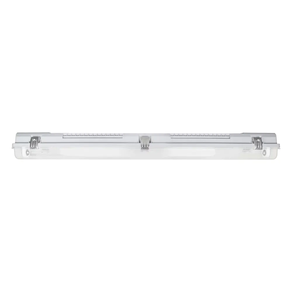 Ledvance Zakelijk: Professionele LED Verlichting & Armaturen LED TL Buis Armatuur Montagebalk 150cm IP65 – Waterdicht | IK08 - G13 Fitting | 1-Lichts | Alleen voor LED Buis | Max 30W