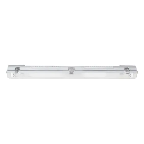 Ledvance Zakelijk: Professionele LED Verlichting & Armaturen LED TL Buis Armatuur Montagebalk 150cm IP65 – Waterdicht | IK08 - G13 Fitting | 1-Lichts | Alleen voor LED Buis | Max 30W