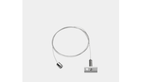 Leds-C4 LED Spanningsrail toebehoren - Zilver | 2 Meter Pendelset