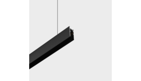 LED Spanningsrail - 3 Meter - Zwart - 53.7x26x3000mm | 48V Rail