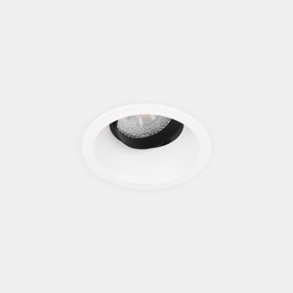 Leds-C4 LED Downlight - Lite Diep verstelbaar - IP54 - Wit - 89mm - 8.5W 639lm - 2700K Extra warm wit | Zaagmaat 75mm