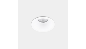 Leds-C4 LED Downlight IP54 - Lite Deep verzonken - Mat Wit - 89mm - 8.5W 639Lm - 2700K Extra warm wit | Zaagmaat 70mm