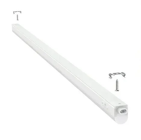 Spectrum voor de installateur LED Montagebalk T5 - 120cm 14W 100lm p/w - 6000K 865 - incl. schakelaar en 150cm aansluitstekker