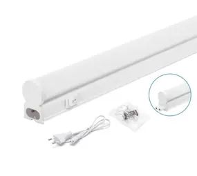 Spectrum voor de installateur LED Montagebalk T5 - 30cm 4W 100lm p/w - 6000K 865 - incl. schakelaar en 150cm aansluitstekker