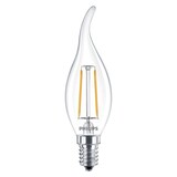Philips LED Verlichting | Officieel distributeur LED Kaarslamp E14 2,3W Filament Helder Glas – CorePro