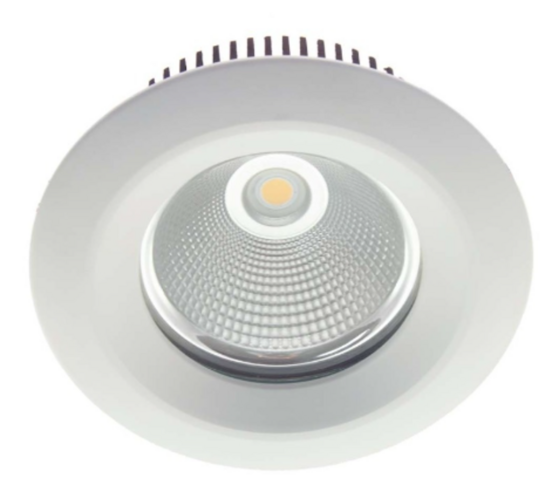 Macbright Noodverlichting LED Downlight IP54 - Pluto Mini 165M - Wit - 15.6 2000Lm - 2700K 827 Warm Wit | Zaagmaat 125MM | Wieland GST18i4 | 3H accu pack