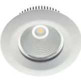 Macbright Noodverlichting LED Downlight IP54 - Pluto Mini 165M - Wit - 15.6 2000Lm - 2700K 827 Warm Wit | Zaagmaat 125MM | Wieland GST18i4 | 3H accu pack