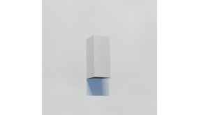 LCB LED LED Wandlamp Wit - DANTE2 XL 240MM -  Up and Down 2-Lichts  |  IP20 - 2x GU10 fitting - excl. lichtbron 240x100MM LCB LED LED Wandlamp Wit - DANTE2 XL 240MM -  Up and Down 2-Lichts  |  IP20 - 2x GU10 fitting - excl. lichtbron 240x100MM