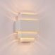 Artdelight Dimbare LED Wandlamp Wit - LAYERS XL 275MM -  Up and Down 2-Lichts  |  IP20 - G9 Fitting - excl. lichtbron - 275x130MM