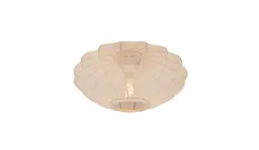 Lucide LED Plafondlamp Beige Crème - CORINA -  Ø 40 cm - 1-Lichts | 1xE27 Fitting - Japandi stijl Lucide LED Plafondlamp Beige Crème - CORINA -  Ø 40 cm - 1-Lichts | 1xE27 Fitting - Japandi stijl