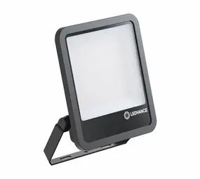 Ledvance Zakelijk: Professionele LED Verlichting & Armaturen LED Breedstraler IP66  Zwart - 133-117W 20000-17500Lm  - 4000K 840 Koel Wit | Multi Lumen Switch - Symmetrisch - 1 Meter aansluitkabel