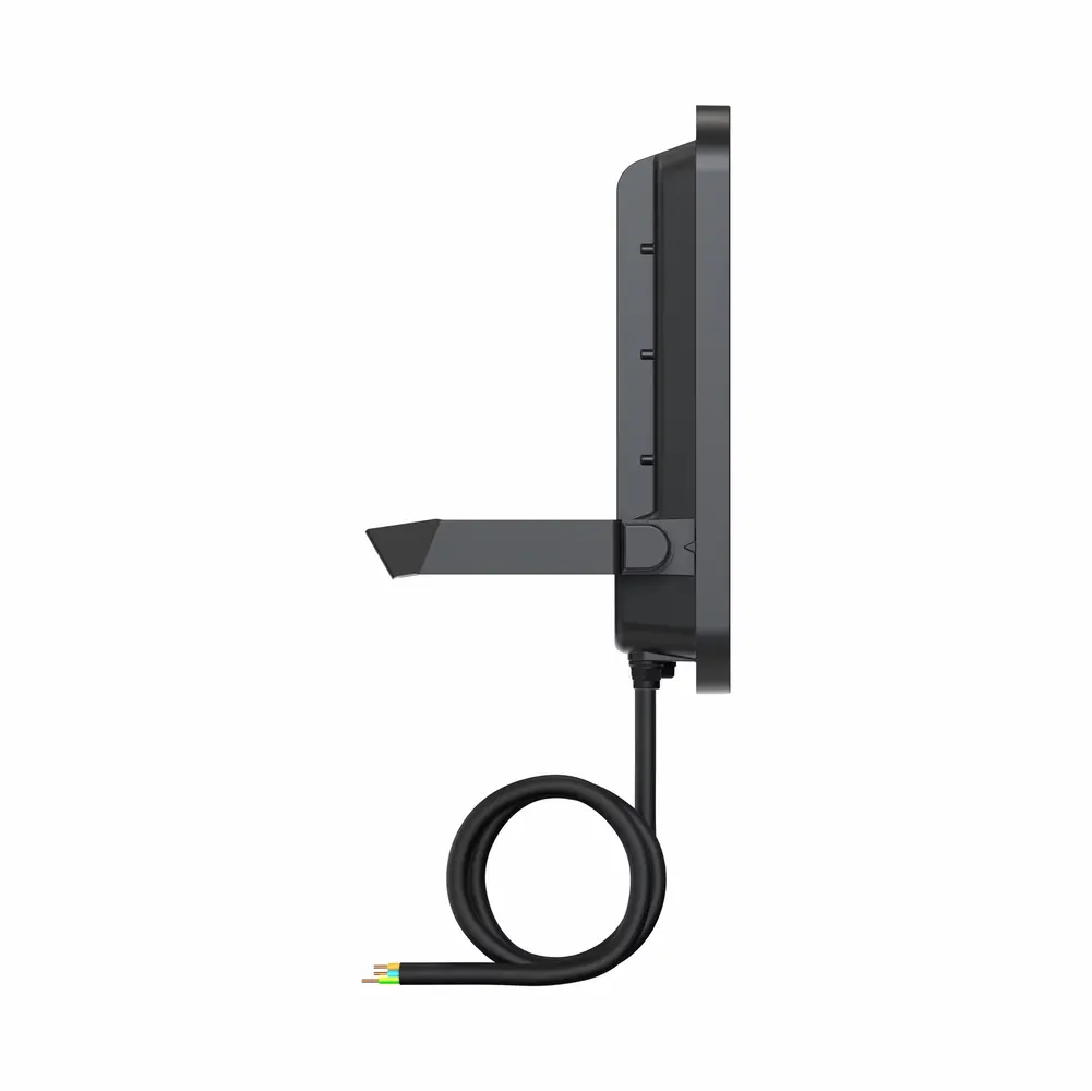 Ledvance Zakelijk: Professionele LED Verlichting & Armaturen LED Breedstraler IP66  Zwart - 100W - 83W 14000 lm / 11670 lm  - 3000K 830 Warm Wit | Multi Lumen Switch - Symmetrisch - 1 Meter aansluitkabel