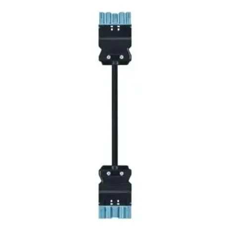 Wieland GST18i5 Koppelsnoer 2 Meter – Male + Female Connector | DCA Patchkabel - 5x1.5 mm² – Pastelblauw Zwart - 92.257.3040.9 Wieland GST18i5 Koppelsnoer 2 Meter – Male + Female Connector | DCA Patchkabel - 5x1.5 mm² – Pastelblauw Zwart - 92.257.3040.9