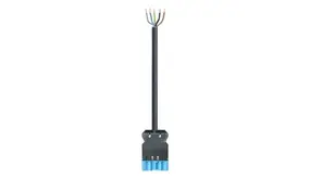 Wieland GST18i5 Aansluitsnoer 1 Meter – Male Connector | DCA Patchkabel - 5x1.5 mm² – Pastelblauw Zwart - 92.256.0504.9 Wieland GST18i5 Aansluitsnoer 1 Meter – Male Connector | DCA Patchkabel - 5x1.5 mm² – Pastelblauw Zwart - 92.256.0504.9