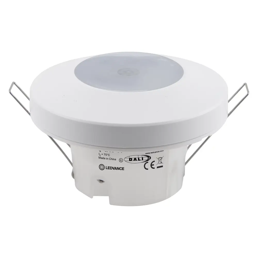 DALI-2  Sensor Inbouw - Infrarood Bewegingsmelder & Daglichtsensor | 8 Meter - Detectie bereik