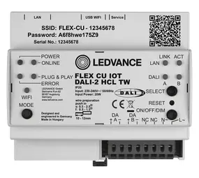 Ledvance Zakelijk: Professionele LED Verlichting & Armaturen DALI-2 Gateway Flex Control Unit | Geschikt voor IoT HCL TW Tunable White