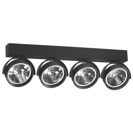 Artdelight Plafondlamp Dutchess 4-lichts | Opbouwspot | AR111 fitting | Dimbaar | IP20