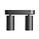 Spectrum MADARA ALTRO BASE 2xGU10 230V IP20 220×70×135mm Zwart Spectrum MADARA ALTRO BASE 2xGU10 230V IP20 220×70×135mm Zwart