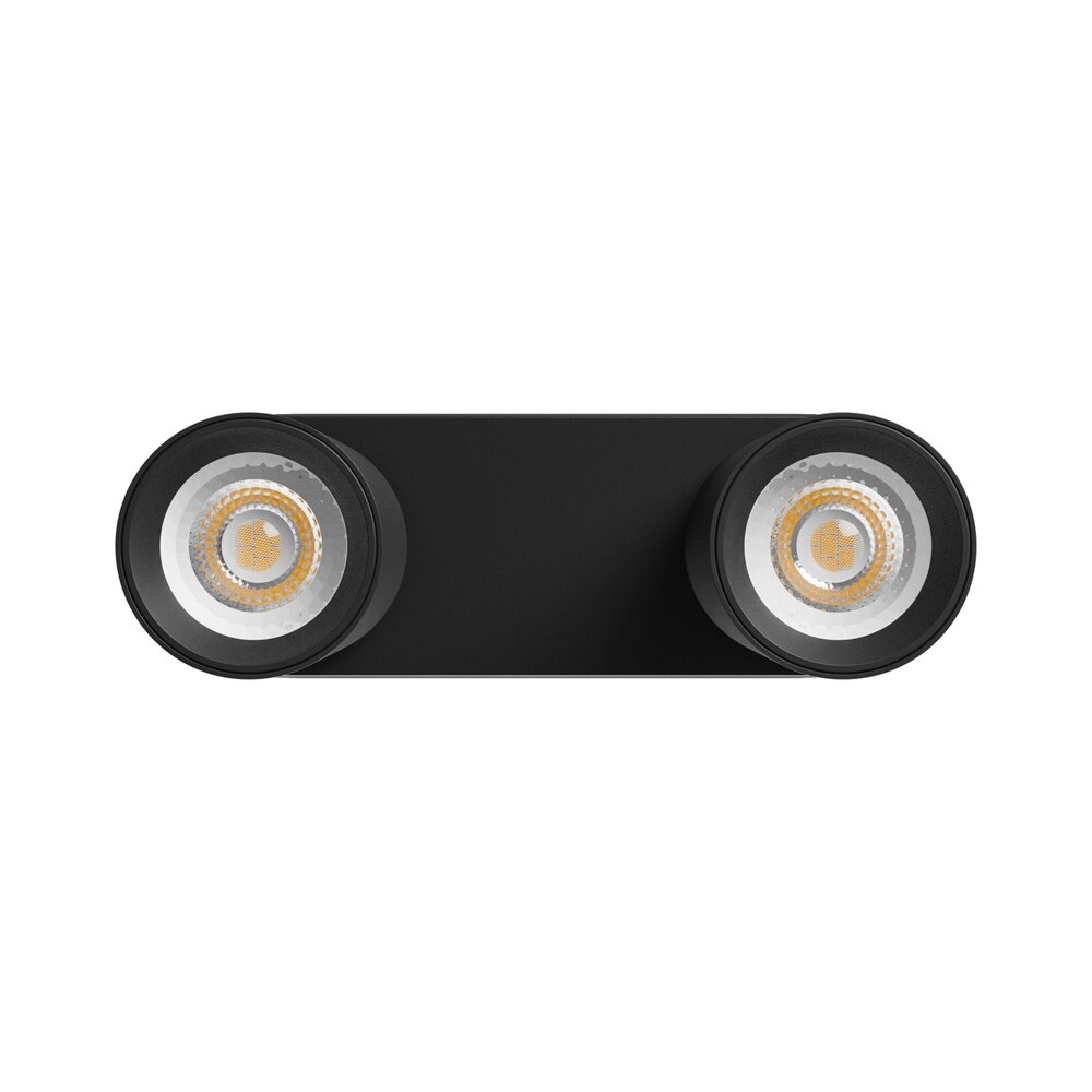 Spectrum voor de installateur MADARA ALTRO BASE 2xGU10 230V IP20 220×70×135mm Zwart