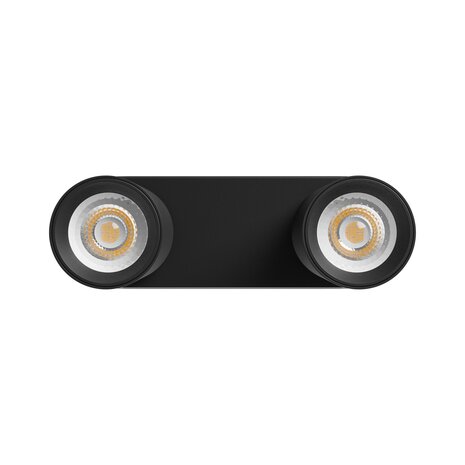 Spectrum voor de installateur MADARA ALTRO BASE 2xGU10 230V IP20 220×70×135mm Zwart