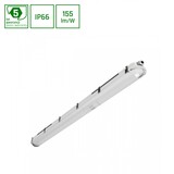 Spectrum voor de installateur LED Montagebalk Waterdicht IP66 | 120cm Limea Pro - 40W-10W - 6200lm-3000Lm Multi Lumen Switch | IK10 865 Daglicht Wit