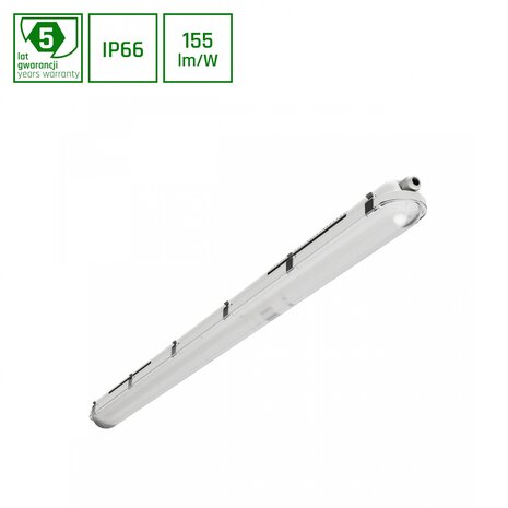 Spectrum LED Montagebalk Waterdicht IP66 | 120cm Limea Pro - 40W-10W - 6200lm-3000Lm Multi Lumen Switch | IK10 865 Daglicht Wit
