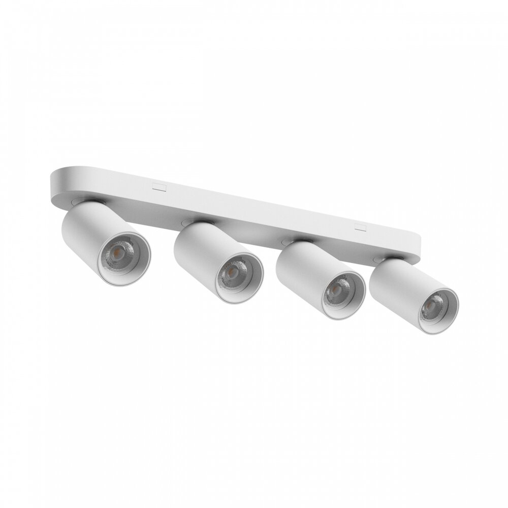 Spectrum voor de installateur MADARA ALTRO BASE 4xGU10 230V IP20 480×70×135mm Wit