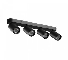 Spectrum voor de installateur MADARA ALTRO BASE 4xGU10 230V IP20 480×70×135mm Zwart