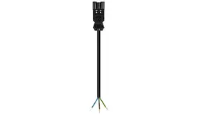 Wieland GST18i3 Aansluitsnoer CCA - Male Connector | 3×1,5mm² | 3 Meter | Zwart | 92.232.3054.1