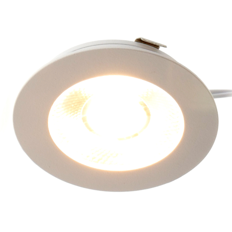 LED Meubelspot 12V – IP54 – Ø55mm – 3000K Warm Wit – Compact & Energiezuinig