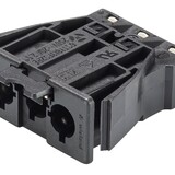 Wieland GST18i3 Chassis Male | Zwart | Veer Vergrendeling | 92.032.7658.1 | Per 100 stuks