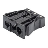 Wieland GST18i3 Chassis Male | Zwart | Veer Vergrendeling | 92.032.7658.1 | Per 100 stuks Wieland GST18i3 Chassis Male | Zwart | Veer Vergrendeling | 92.032.7658.1 | Per 100 stuks