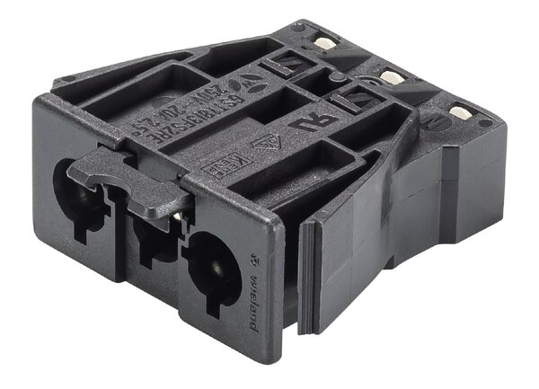 Wieland GST18i3 Chassis Male | Zwart | Veer Vergrendeling | 92.032.7658.1 | Per 100 stuks Wieland GST18i3 Chassis Male | Zwart | Veer Vergrendeling | 92.032.7658.1 | Per 100 stuks