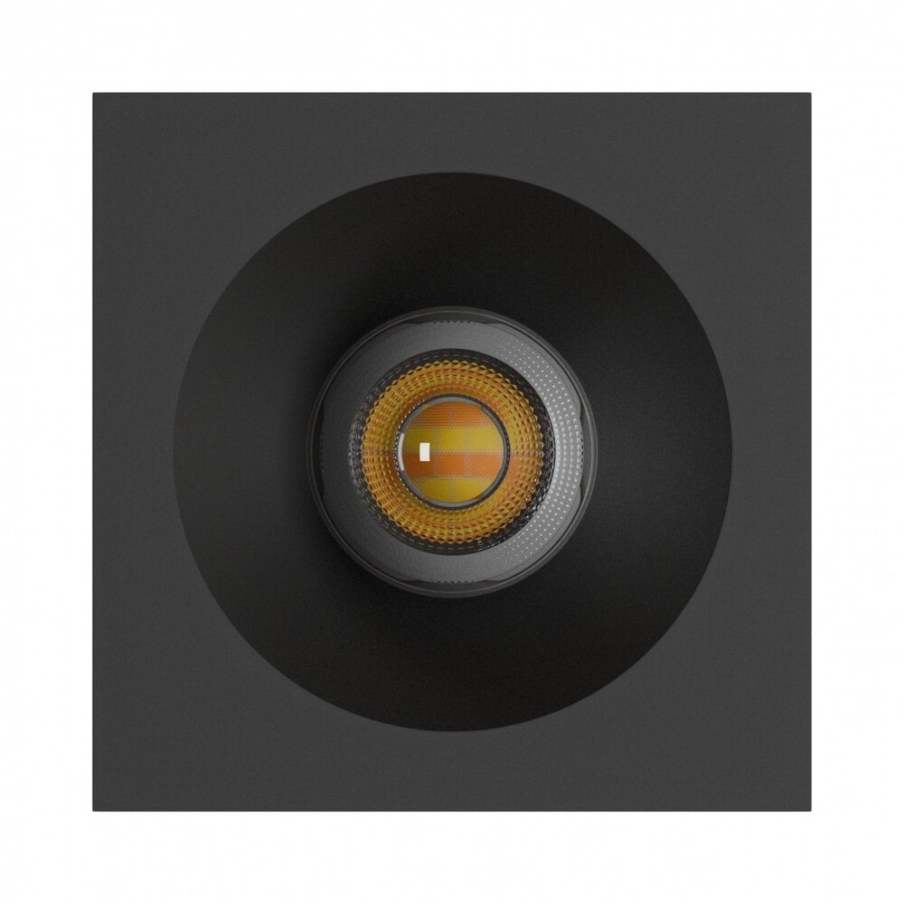 Spectrum voor de installateur LED Plafondspot - Chloe - 7W 560Lm - CCT - 2700K/4000K/6000K - IP20 - Opbouw - Vierkant - Zwart | 2 Jaar Garantie