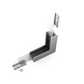 Topmet LED Strip Aluminium Hoekstuk L | Zilver type - Connector VARIO30-02 90deg bent anod Topmet LED Strip Aluminium Hoekstuk L | Zilver type - Connector VARIO30-02 90deg bent anod