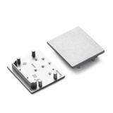 Topmet LED Strip Aluminium profiel - VARIO30-02 Toebehoren | Begin + Eindkap Zilver - 20 stuks