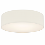 LCB LED Plafondlamp Makra | Stof Chintz Wit | Ø70cm x H20cm | 3x E27 Fitting LCB LED Plafondlamp Makra | Stof Chintz Wit | Ø70cm x H20cm | 3x E27 Fitting