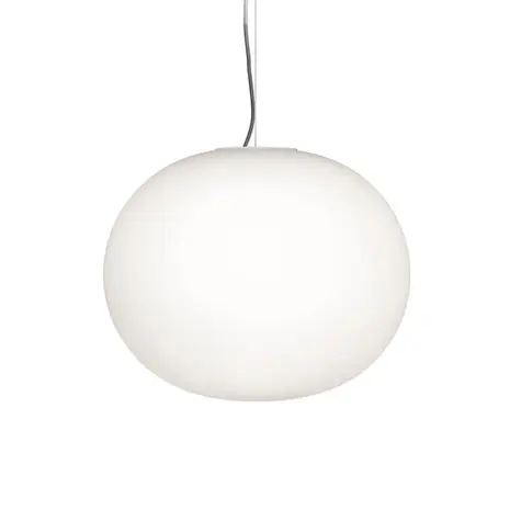 Flos Flos Hanglamp Wit Glo-Ball M - Ø33cm - 1-Lichts E27 Fitting | Designlamp Jasper Morrison