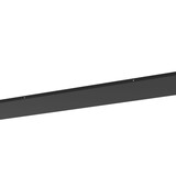 Artdelight Plafondplaat - Zwart - Aluminium - 160x30cm - uit te breiden tot maximaal 12-lichts