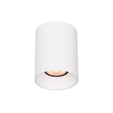 Plafondspot Opbouw GU10 - Redondo - Aluminium Wit - IP20 - ØxH: 8×10,5cm