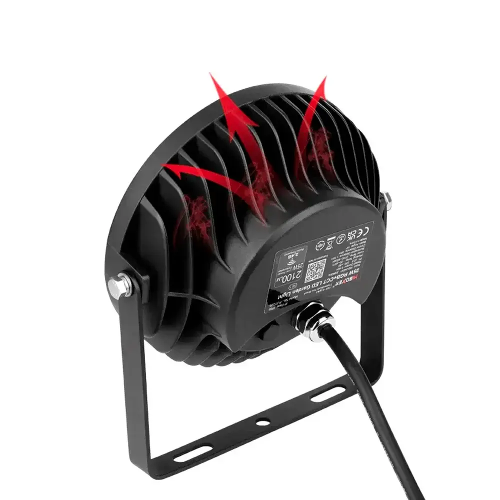 LCB LED Europe Milight - LED Tuinspot - 25W - RGB+CCT - 2.4GHz - IP66 - Zwart LCB LED Europe Milight - LED Tuinspot - 25W - RGB+CCT - 2.4GHz - IP66 - Zwart