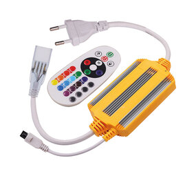 LED RGB lichtslang controller -  Geschikt voor het dimmen van RGB LED lichtslang